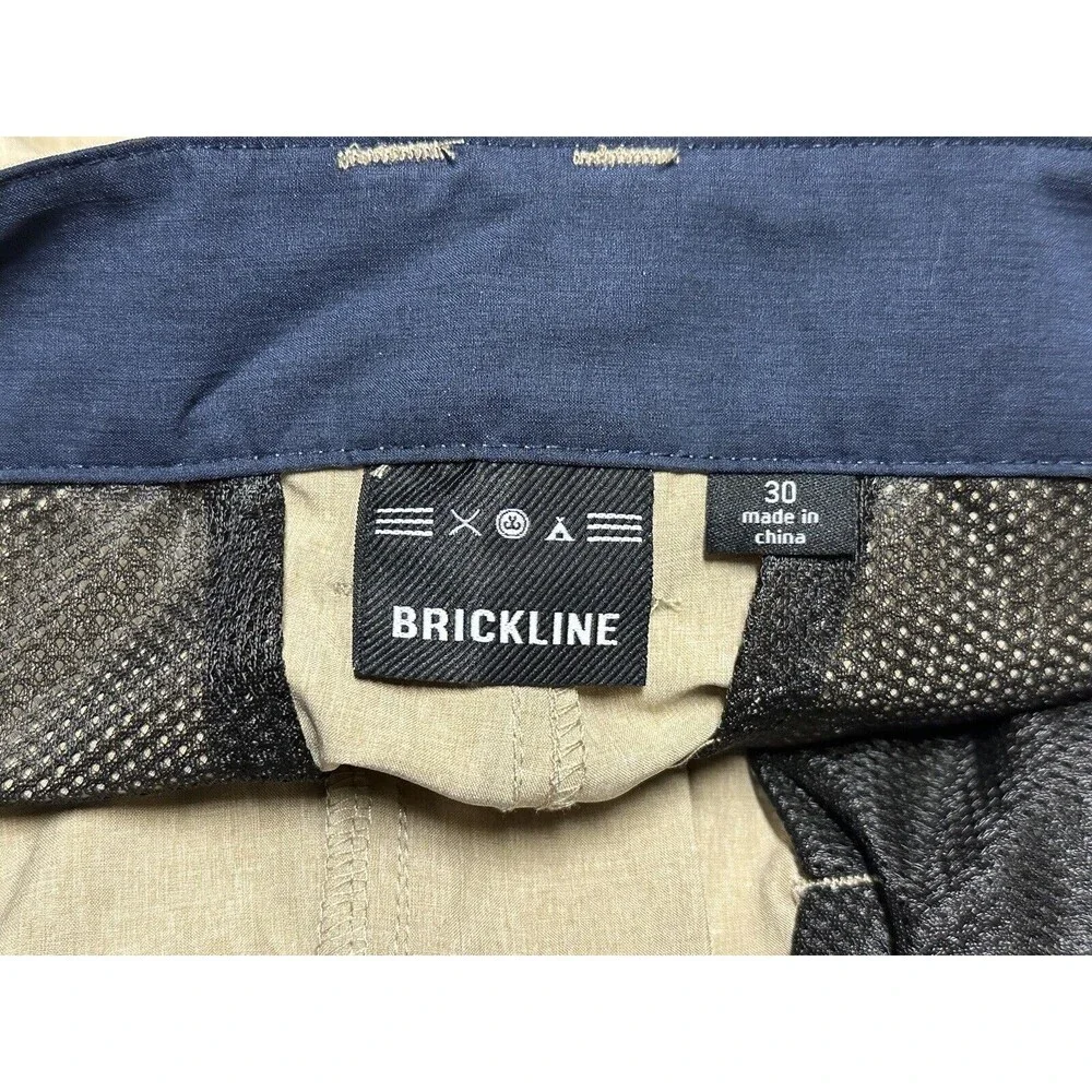 NEW Bundle of 3 Mens Size 30 Brickline Hybrid Performance Shorts 9